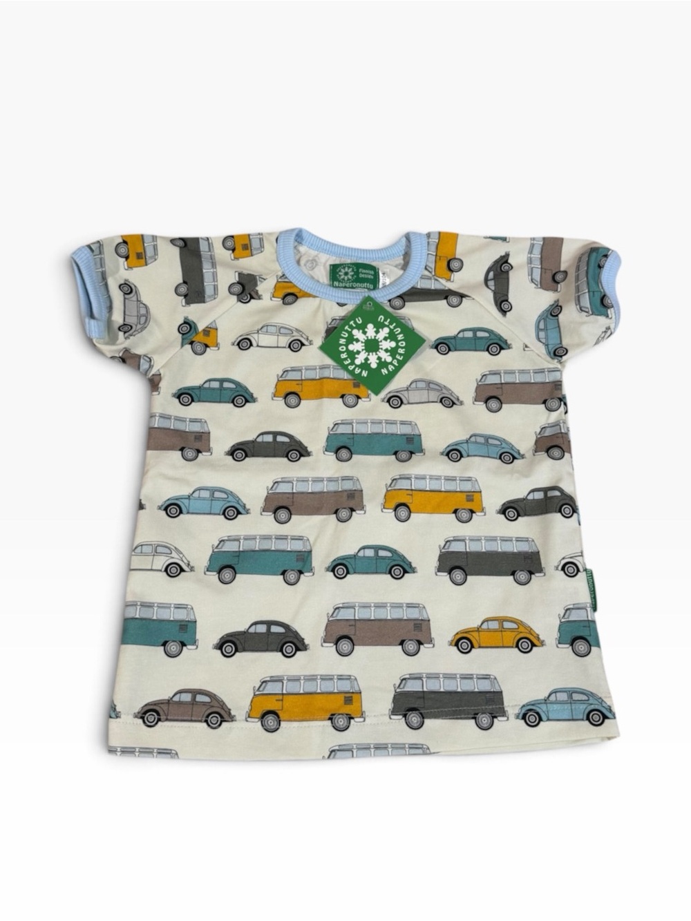 NWT Naperonuttu Shirt Volkswagen Cars Size 98/104